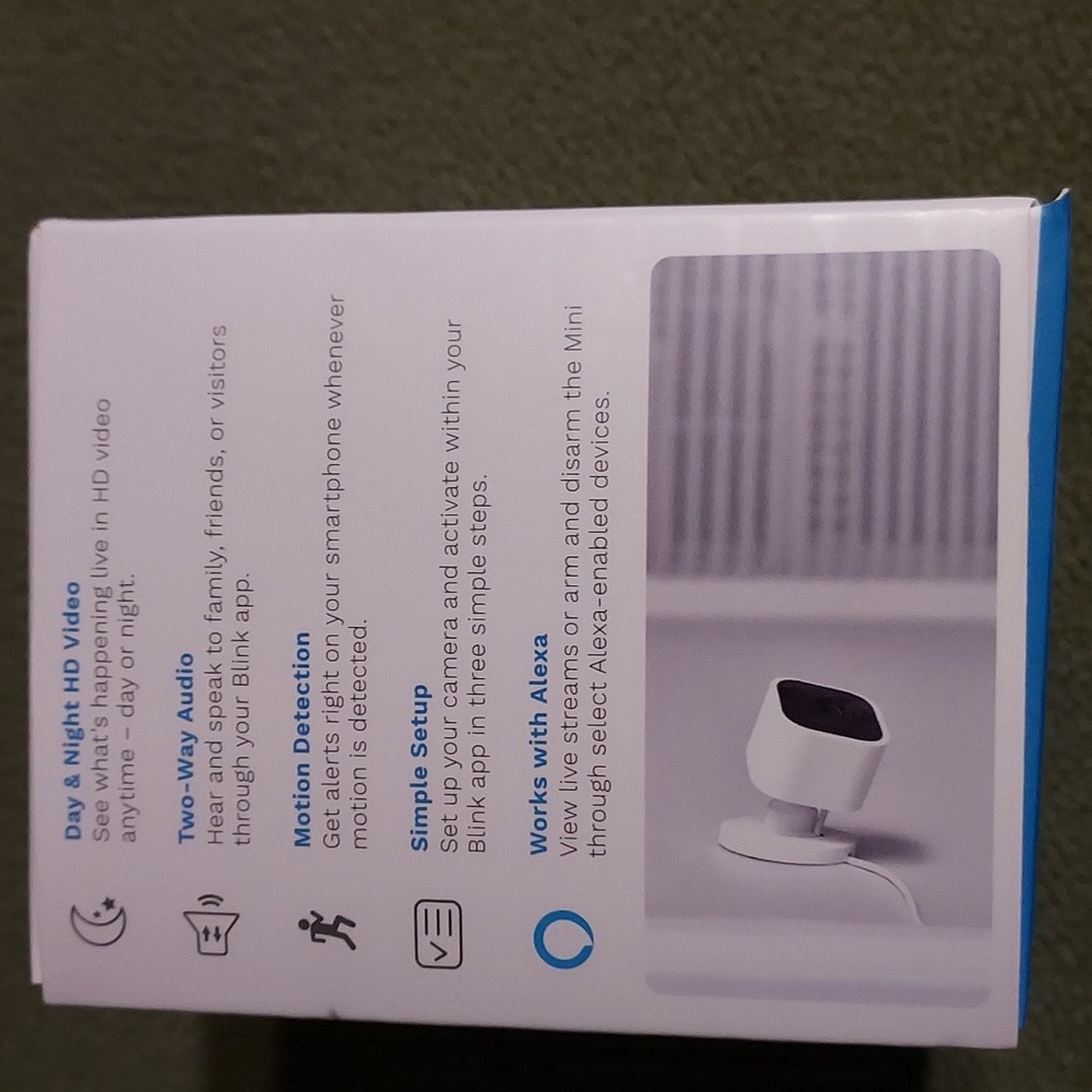 BLINK mini Smart Security Camera - Picture 5 of 6